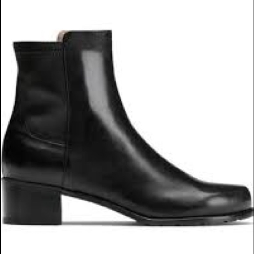 Stuart Weitzman EasyOn Reserve Boots Leather Sz 5